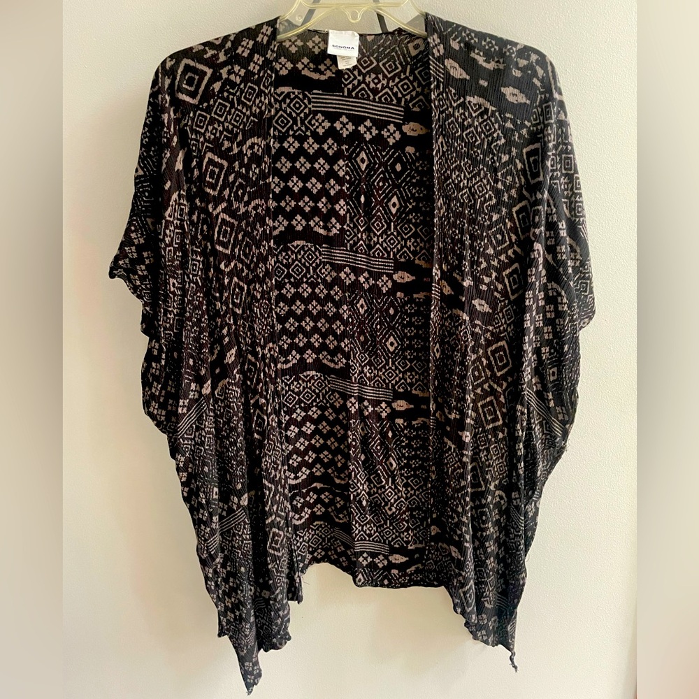 Women’s Summer Bohemian Sleeveless Open Cardigan / Kimono